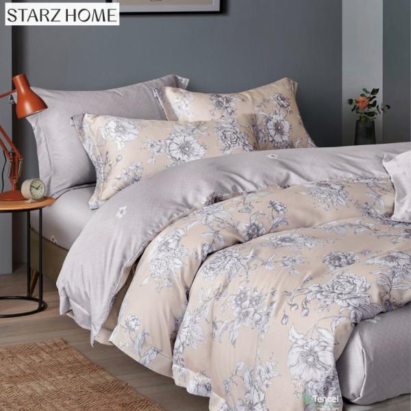 Viscose and Cotton Filling 100% Cotton Bedsheets Set for Luxurious Floral Bed Cover
