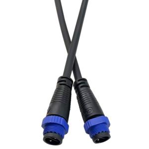 Threaded M15 Waterproof Cable Connector Solar Power System Panel