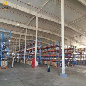Galvanized Prefab Steel Hangar Building with Sandwich Panel Walls