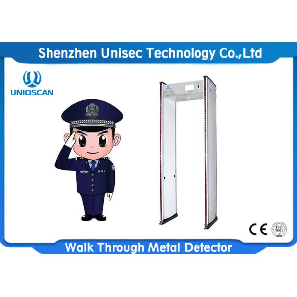 Buy 6/12/18 Zones Door Frame Metal Detector , Security Body Scanner For Security Inspection at wholesale prices