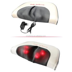 Hotel Heated Vibrating Pillow Homedics Rechargeable Shiatsu Heated Massage