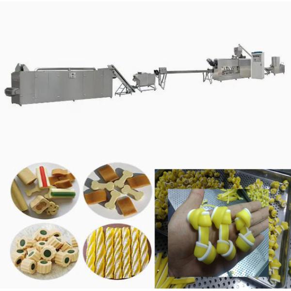 Dog Treats Snacks Extruding Line Twist Dental Care Treats Making Machine