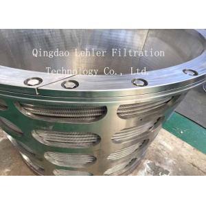 20um Centrifugal Machines Conical Wedge Wire Basket