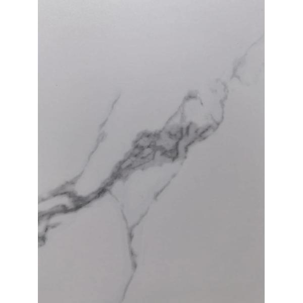 White Soft Glazed Porcelain Tile 1200x1200x9mm Indoor Floor