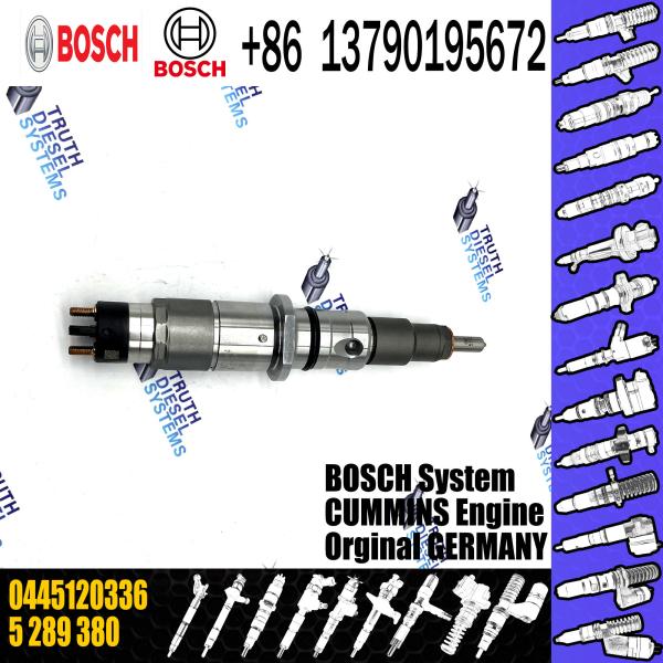 diesel fuel injector 0445120336 common rail injector 0445120336 for CUMMINS QSB 6.7 diesel engine