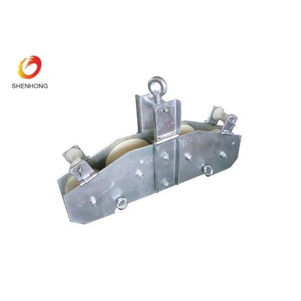 10KN Quadrant Cable Block Strining Pulley Block For Stringing The Fiber Optic