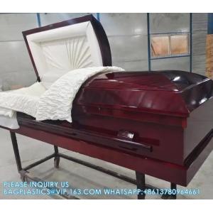 Solid Wood Caskets Wood Veneer MDF Caskets Cardboard Caskets European Coffins
