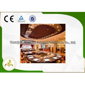 Electromagnetic ( Induction ) or Gas Hibachi Table Grill with 21 Seats