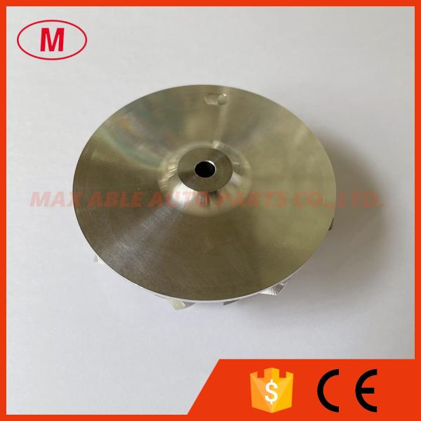 reverse 9+0 blades 62.00/76.00mm point milling snake curve turbo milling/aluminum 2618/billet compressor wheel