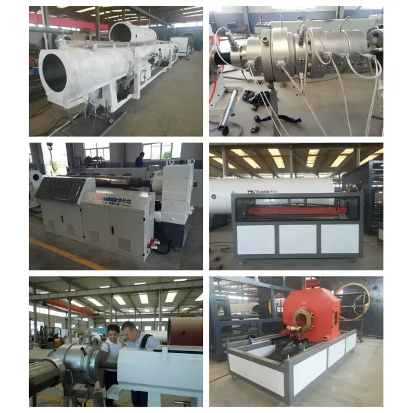 ISO9001:2008 Certified Single-screw Computerized PE-RT II Pre-Insulated Pipe Extrusion Machine with PU Foam