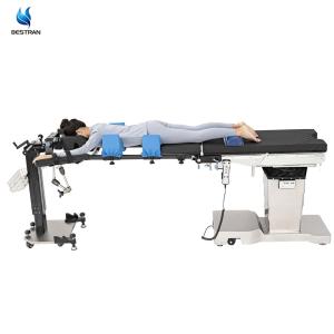 Electric Hydraulic Radiolucent Operating Table Extra Low Height For C-ARM And X