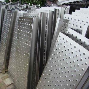 Galvanized Perforated Metal Mesh Stainless Steel Round Hole