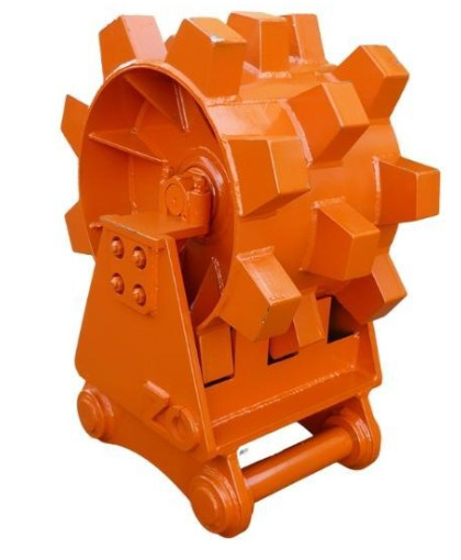 1.02cbm 25T Excavator Compactor Wheel Road Compaction Roller Wheel