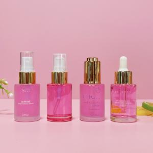 Round And Square 100ml Empty Cosmetic Bottles Skincare Packaging