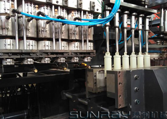 500ML Plastic Milk Bottle Or Jerry Can Making Machine Six Head Automatic SRB80D-6