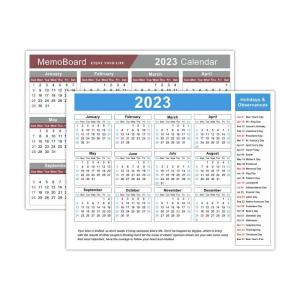 Double Sides Sticky Display Board Removable Glue Calendar Memo Board