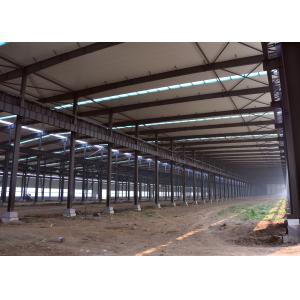 Prefab Steel H Beam Warehouse Structure for Racking Systems