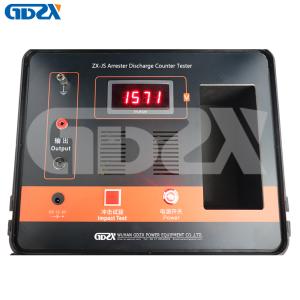 Quality ZX-JS Handheld Lightning Arrester Discharge Counter Tester DC800-1600V for sale