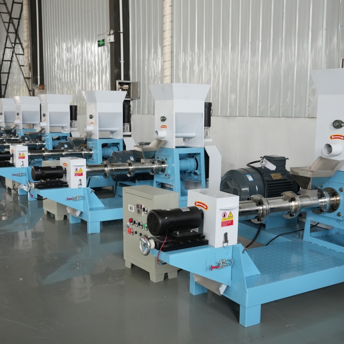 Wet Floating Fish Feed Pellet Machine Feed Extruder For Pet Feed