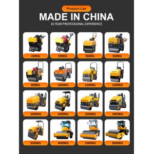China Road Roller 3.5 Ton Diesel Hydraulic Vibrating Asphalt Compactor Road