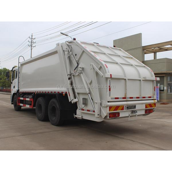 Dongfeng Jincheng 6x4 Compactor Garbage Truck
