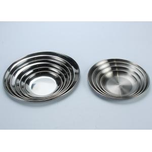 SS304 Chafing Round Dinner Plates