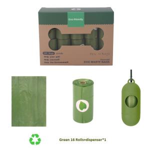 China Portable Leakproof HDPE EPI Biodegradable Dog Poop Bags on sale