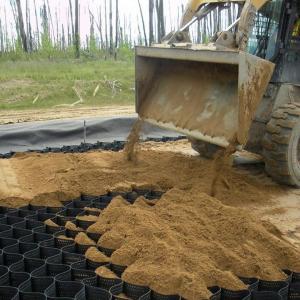 Hotel Slope Protection HDPE Geocell for Gravel Stabilization and Driveway Gravel
