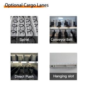 Large Capacity Eyelash Cosmetics Vending Machine Beauty With Advertising Screen