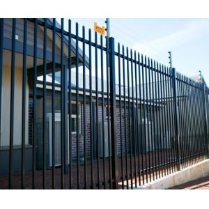 Decorative, Galvanized Tubular Steel Fencing Australia