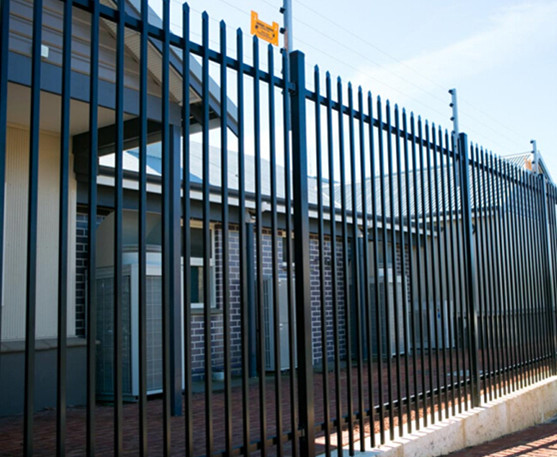 Decorative, Galvanized Tubular Steel Fencing Australia
