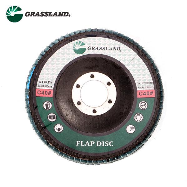 Buy 115X22mm Aluminium Oxide 60 Grit Angle Grinder Flap Disc at wholesale prices