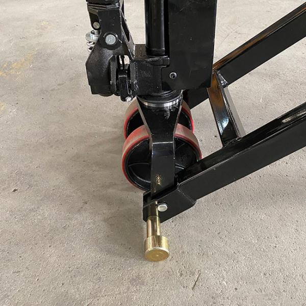 31.50in Hydraulic Scissor Lift Tables 1.5 Tons Scissor Pallet Truck Fork Length 45.28in