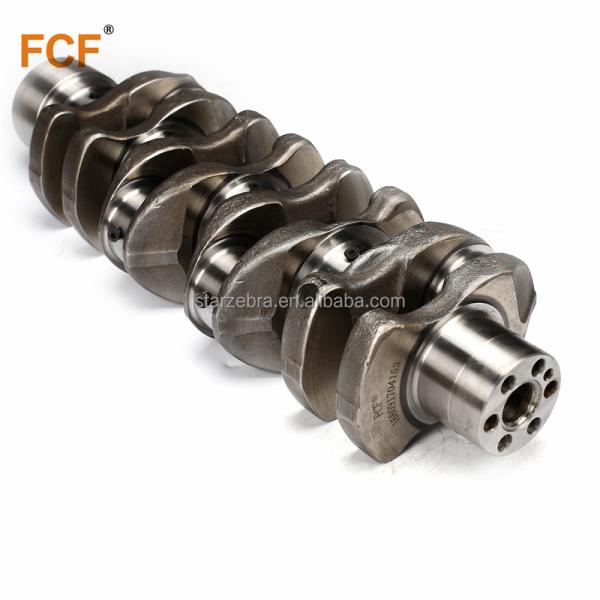 Building Material Shops S1341-12281 FCF DCT Forged Steel Crankshaft for Excavator SK200-8 Engine J05E