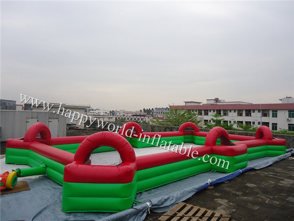 inflatable football field , new inflatable soccer field for sale , inflatable