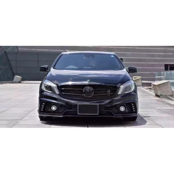 For Mercedes-Benz W176 A180 A200 A250 A260 A45 Body Kit W176 Upgraded WALD Style Body Kit