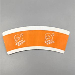 Single Or Double Side PE Coated Paper Cup Fan With Customized Size