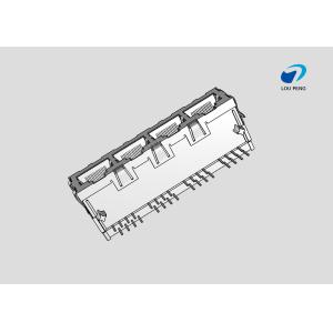 RJ45 Connectors, RJ45, Multiple Ports, Port Matrix Configuration 1 x 4, RJ Type
