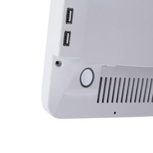 White Color Restaurant Point Of Sale Systems , 12 Inch Display Point Of Sale