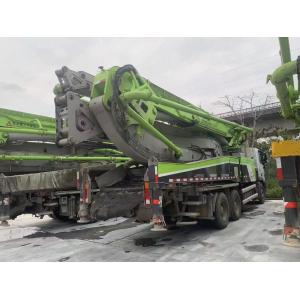 Used Zoomlion 52m Concrete Pump Truck with Semi-Dry Shotcrete Type in Good