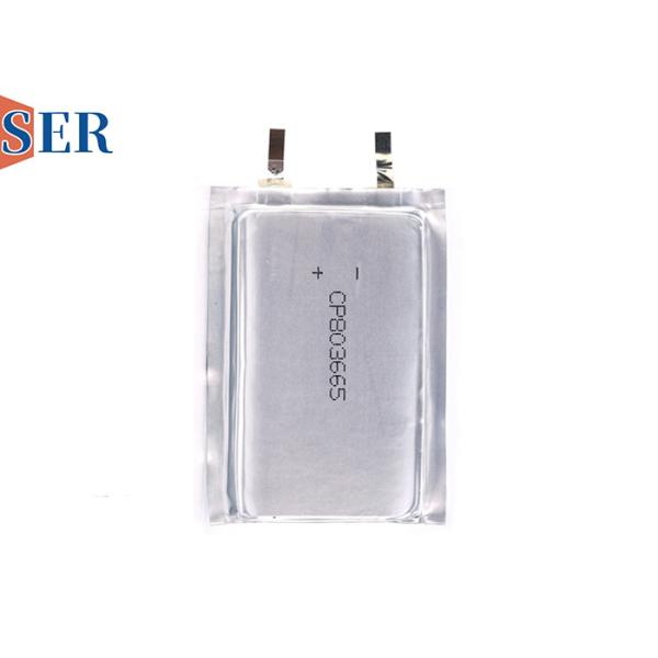Buy SER CP803665 Limno2 Ultra Thin Battery 3.0V Primary Soft Package Lithium Manganese Battery at wholesale prices