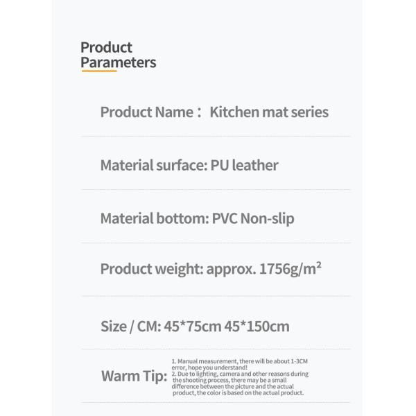 Non-Slip Protection for Kitchenware Custom Polyester Fibre Cartoon Soft Kitchen Rug