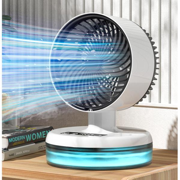 Household Mini 900 ml Air Conditioning Fan Portable USB Rechargeable Spray Air Cooler