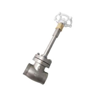 Low Temperature DN40 CF8 304 Stainless Steel Stop Valve