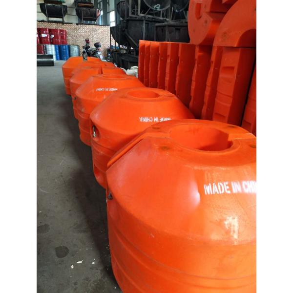 Buy HDPE  floats ID 400*OD1100*L1100 on pipeline for river sand extraction at wholesale prices