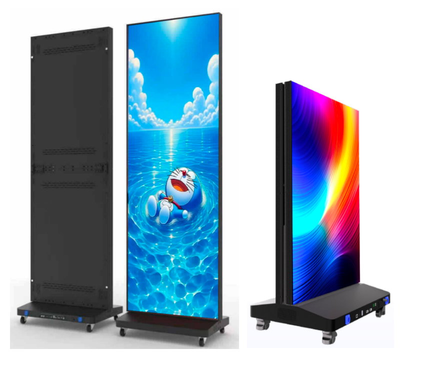 P1.53 Foldable LED poster screen LED Poster Display