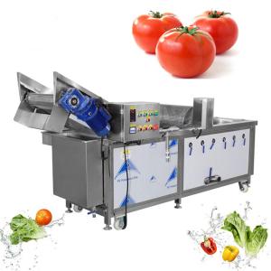 China 300kg/H Vegetable And Fruit Washing Machine on sale