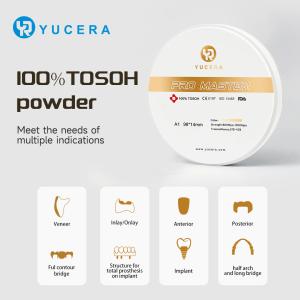 Yucera Dental Pro Master AG Zirconia Ceramic Blocks Durable and Cost-Effective
