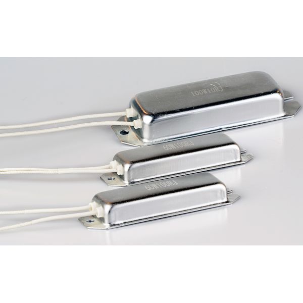 60W 100W 200W Aluminum Shell Resistor RX19 ohm Aluminum Case Resistor Braking Resistor