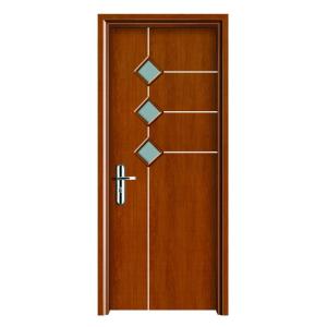 China Juye WPC Glass Door Waterproof And Excellent Customer Service on sale